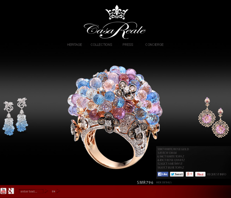 CASA REALE Dazzles Digital World With The Launch Of Multilingual Website 